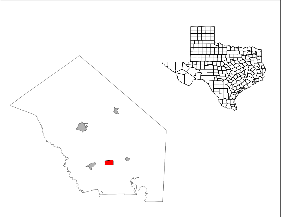 Locator map of Lolita