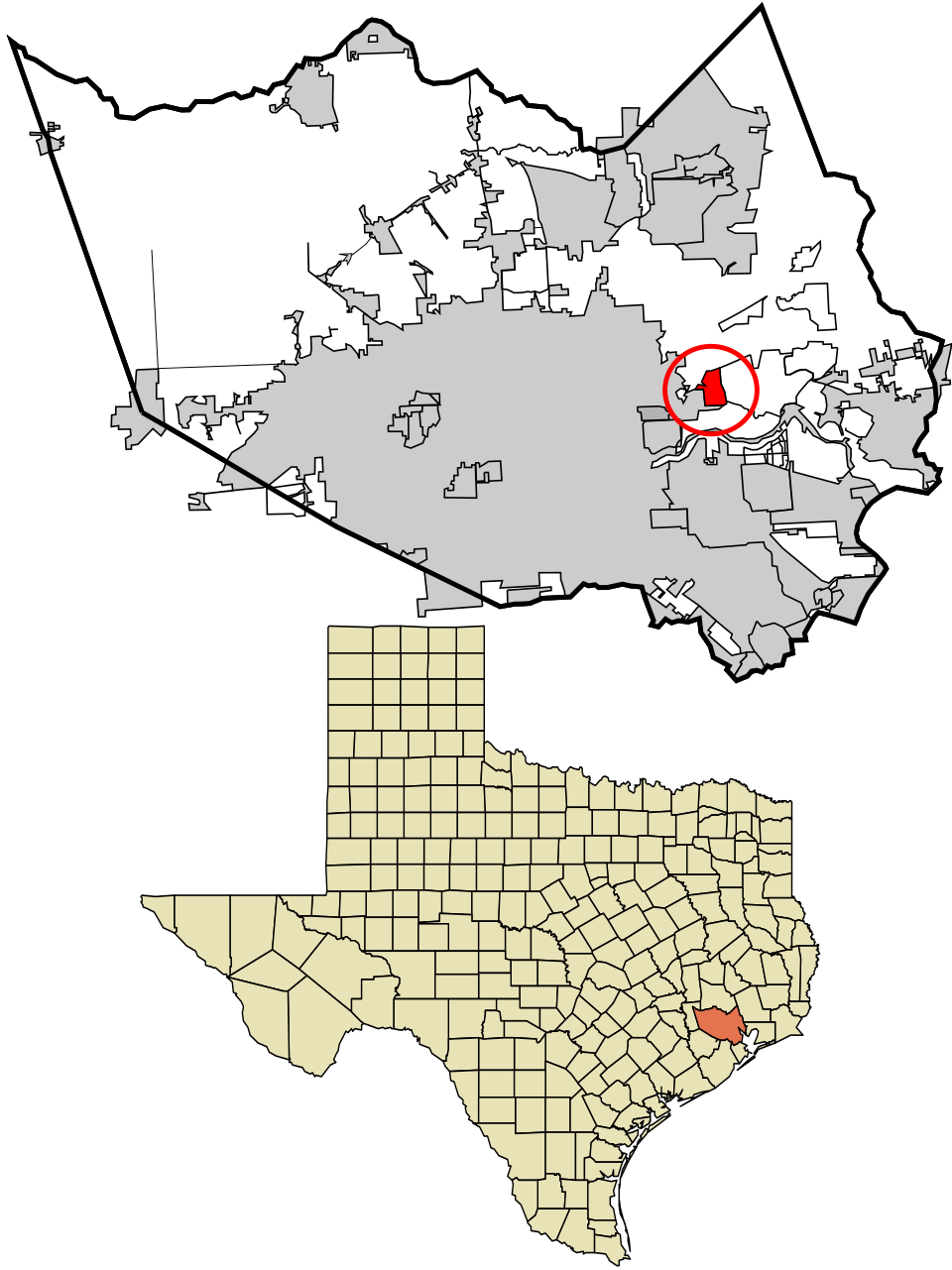 Map of Cloverleaf