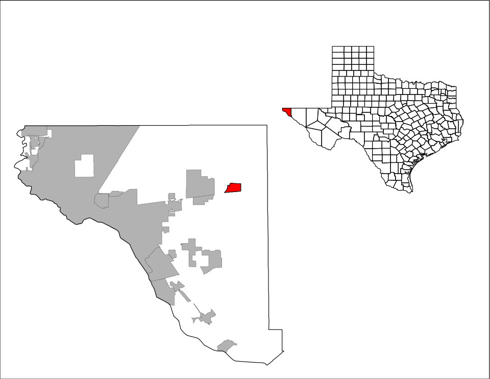 Locator map of Butterfield