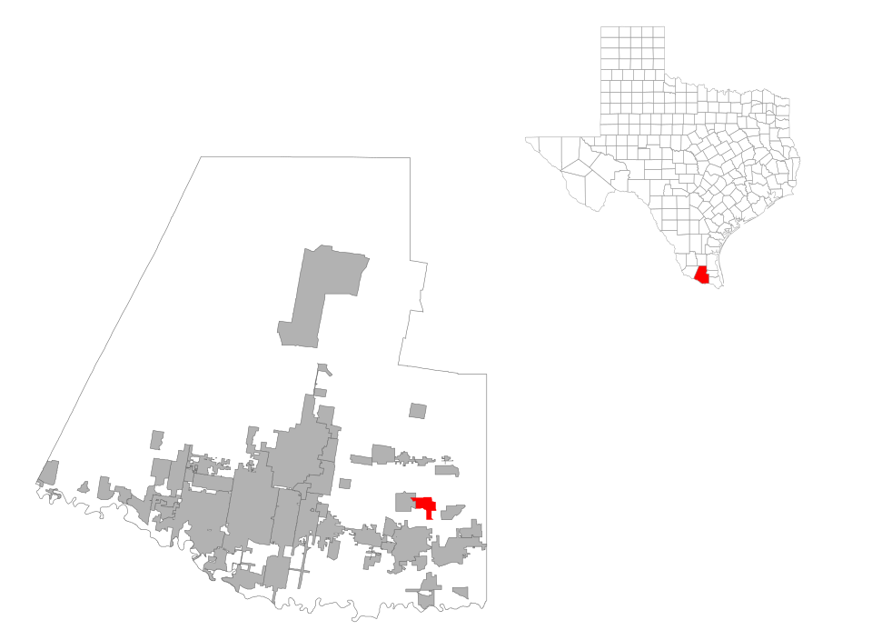 Locator map of Mila Doce