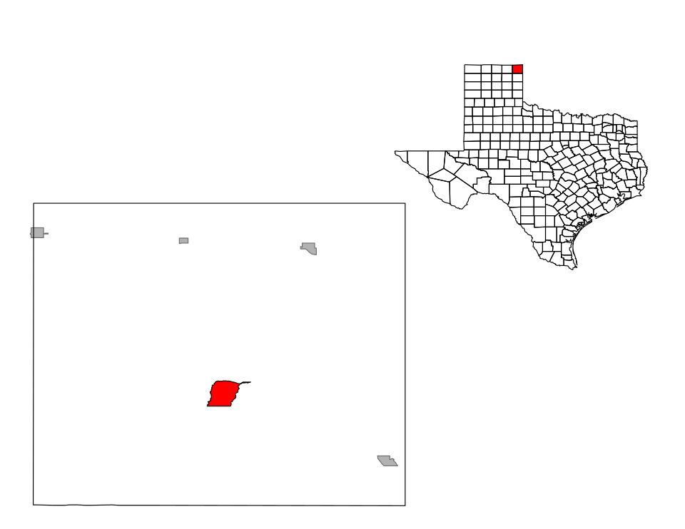 Locator map of Lipscomb