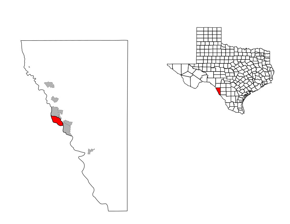 Map of Eidson Road