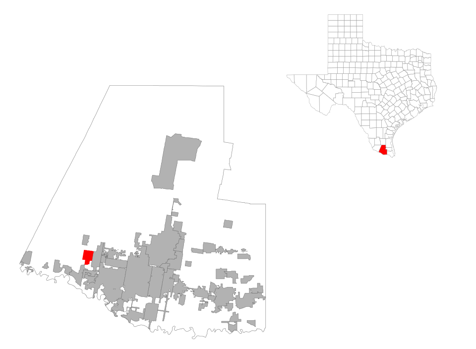 Locator map of Doffing