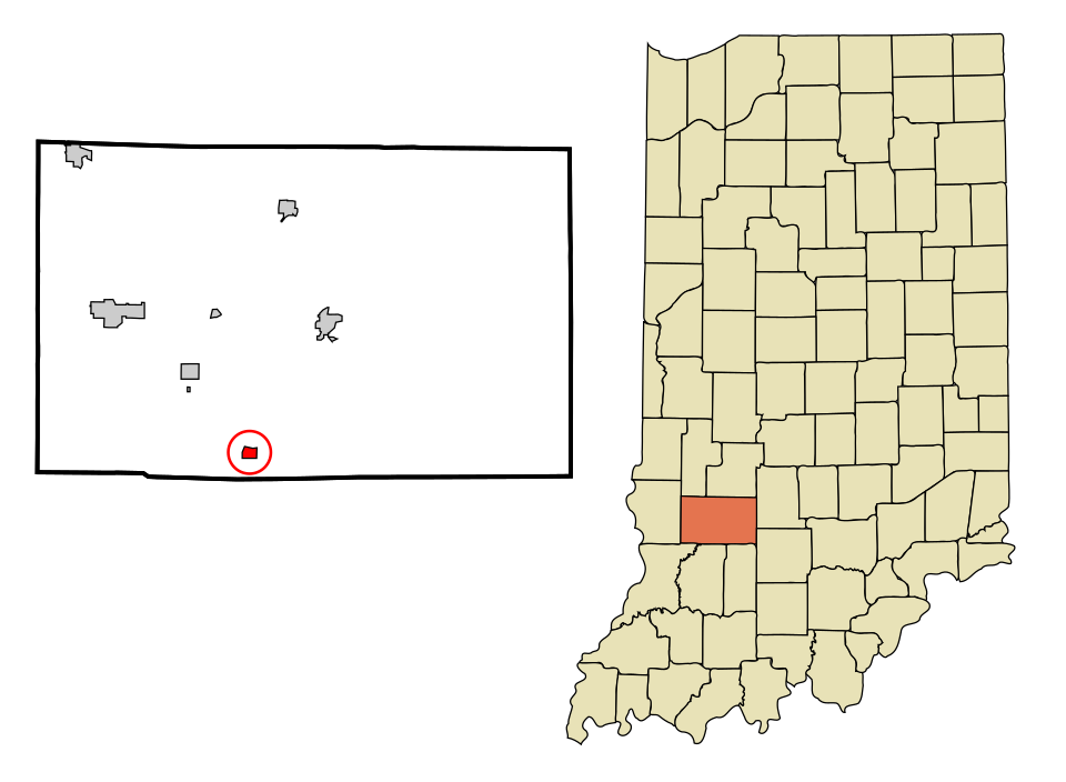 Locator map of Newberry
