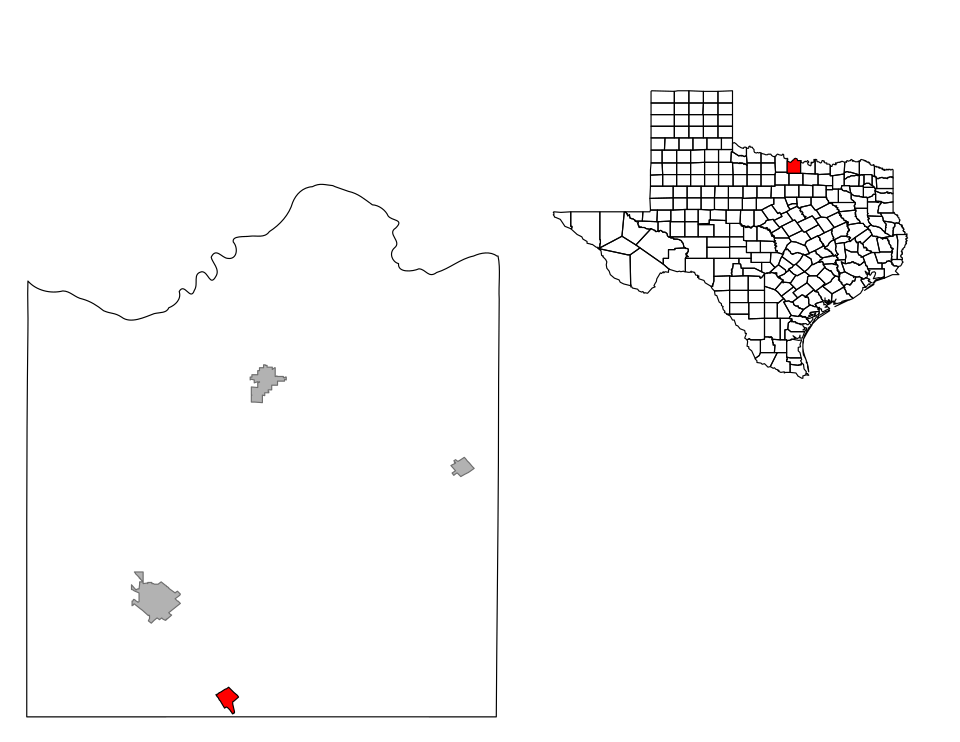 Locator map of Sunset