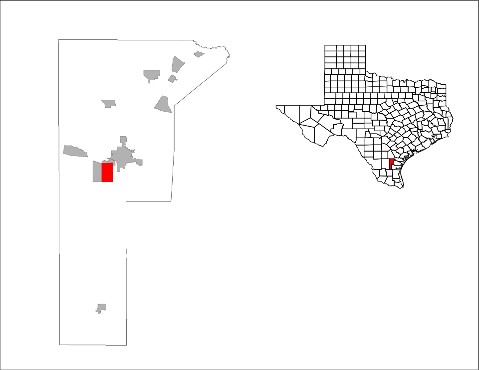 Locator map of Alice Acres