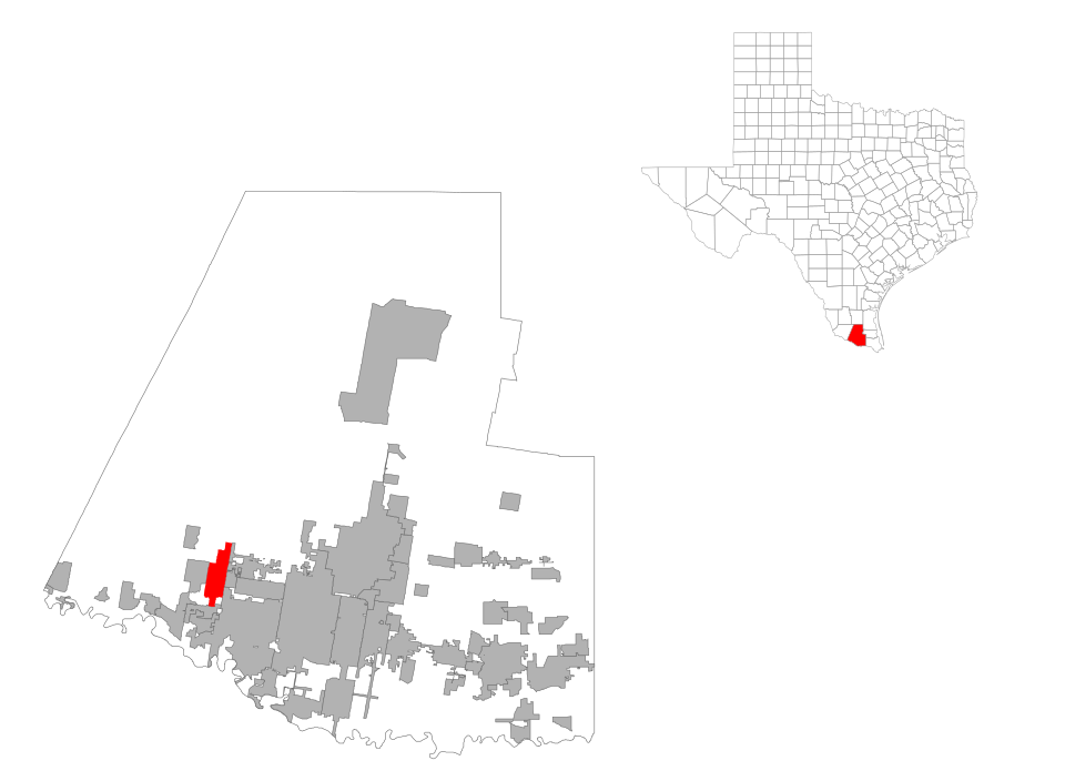 Locator map of La Homa