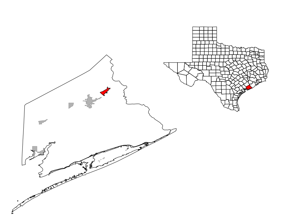 Locator map of Van Vleck