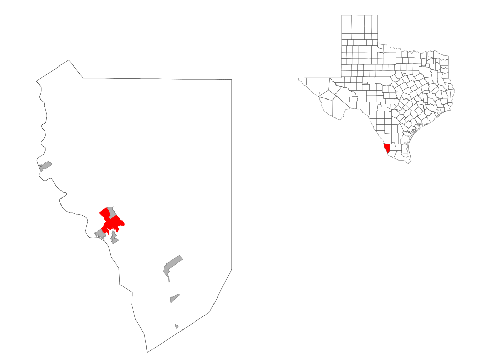Map of Zapata