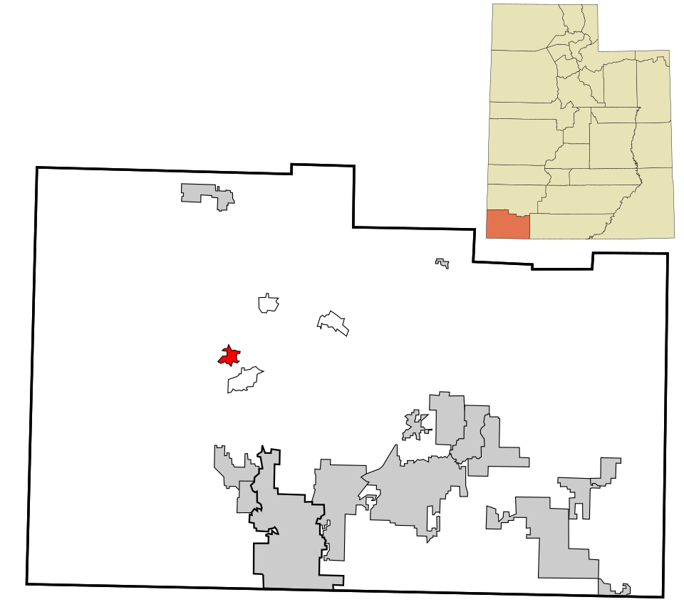 Locator map of Veyo