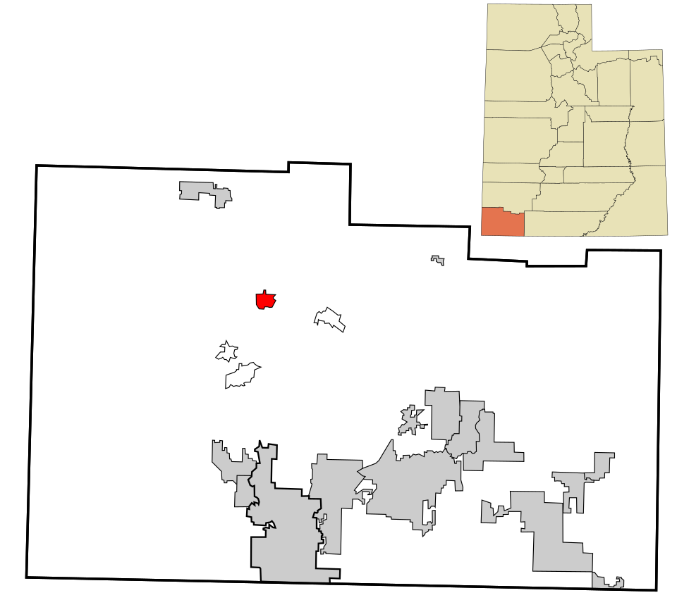 Locator map of Central