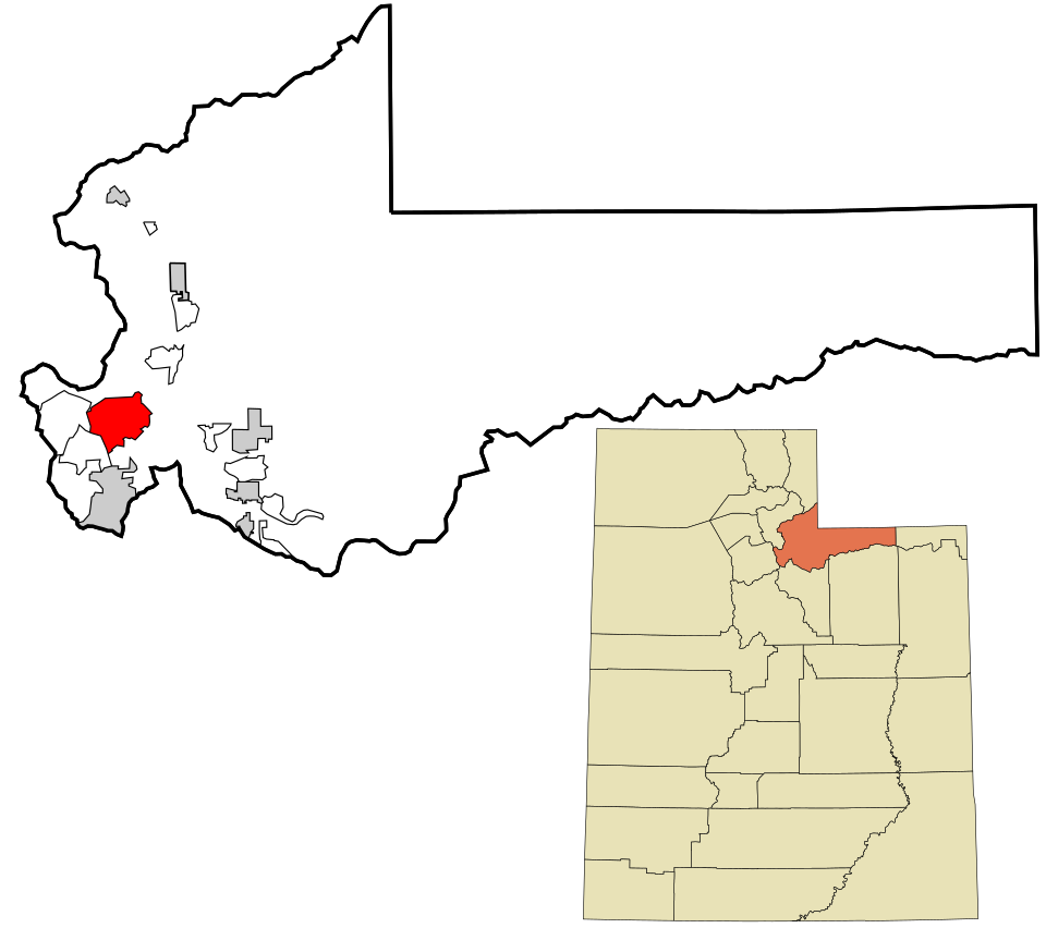 Locator map of Silver Summit