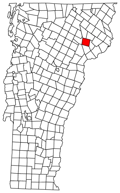 Locator map of Lyndon