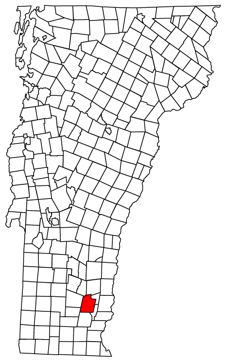 Locator map of Townshend