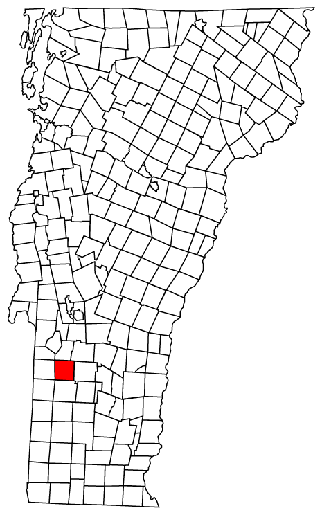 Locator map of Danby