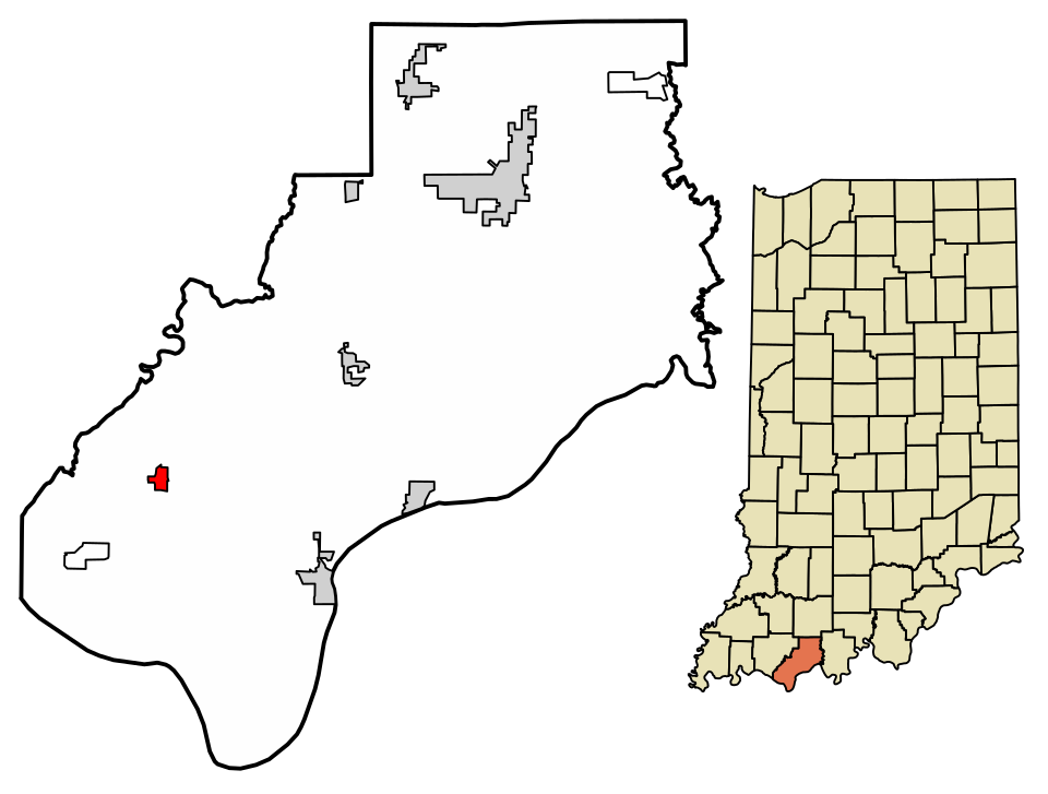 Locator map of Richland