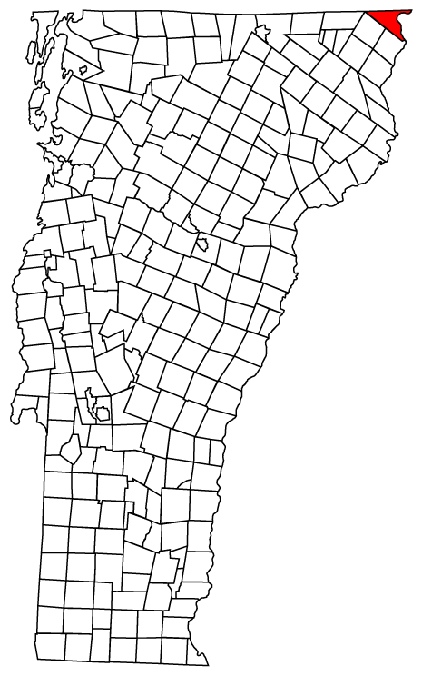 Locator map of Canaan