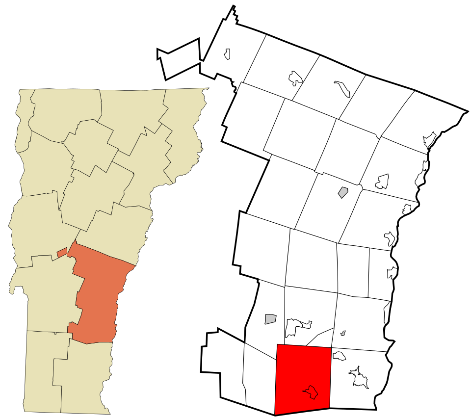 Locator map of Chester