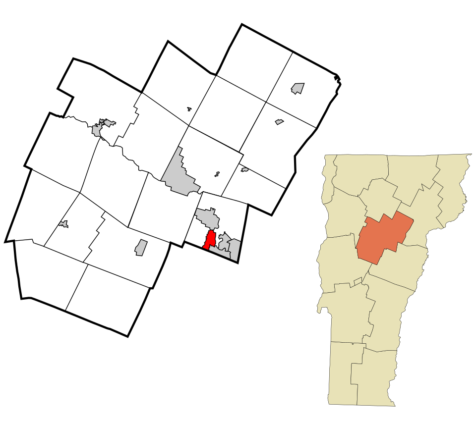 Locator map of South Barre