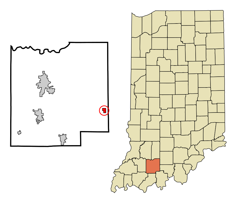 Locator map of Birdseye