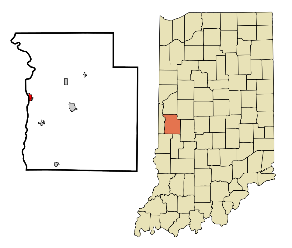 Locator map of Montezuma