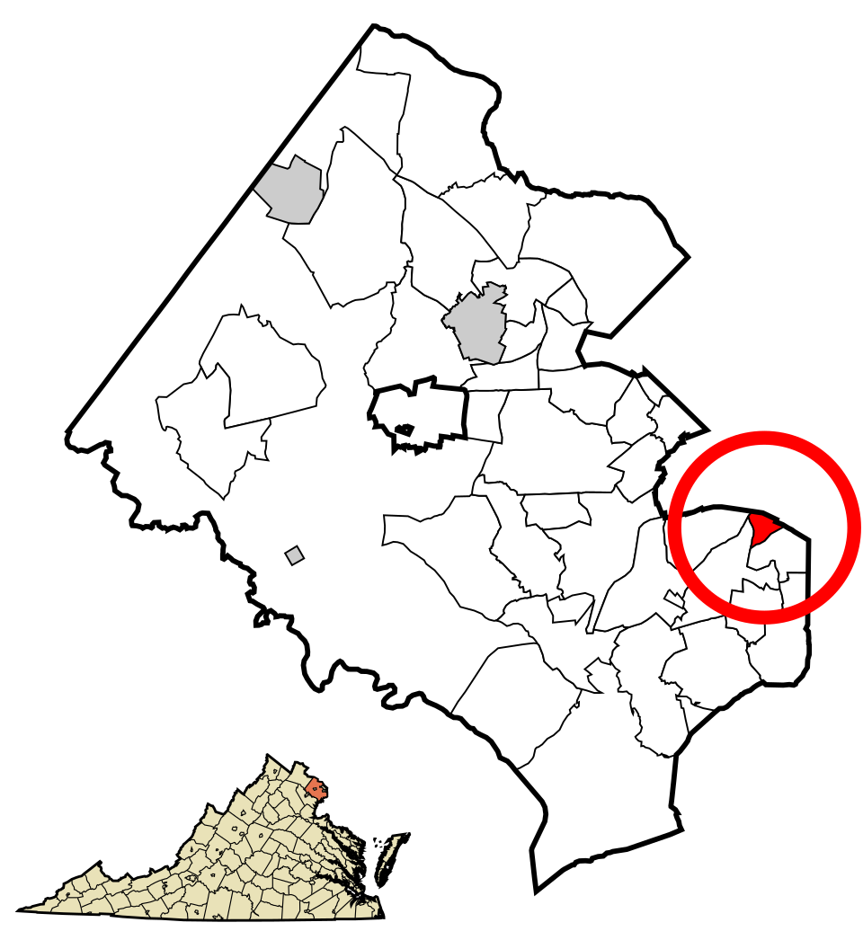 Locator map of Huntington