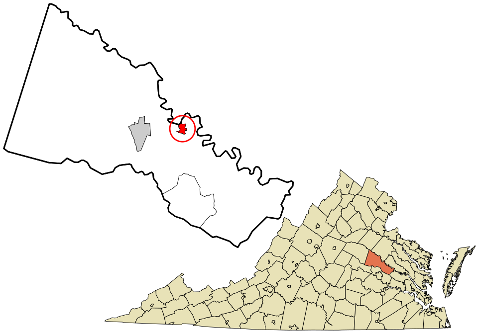 Locator map of Hanover
