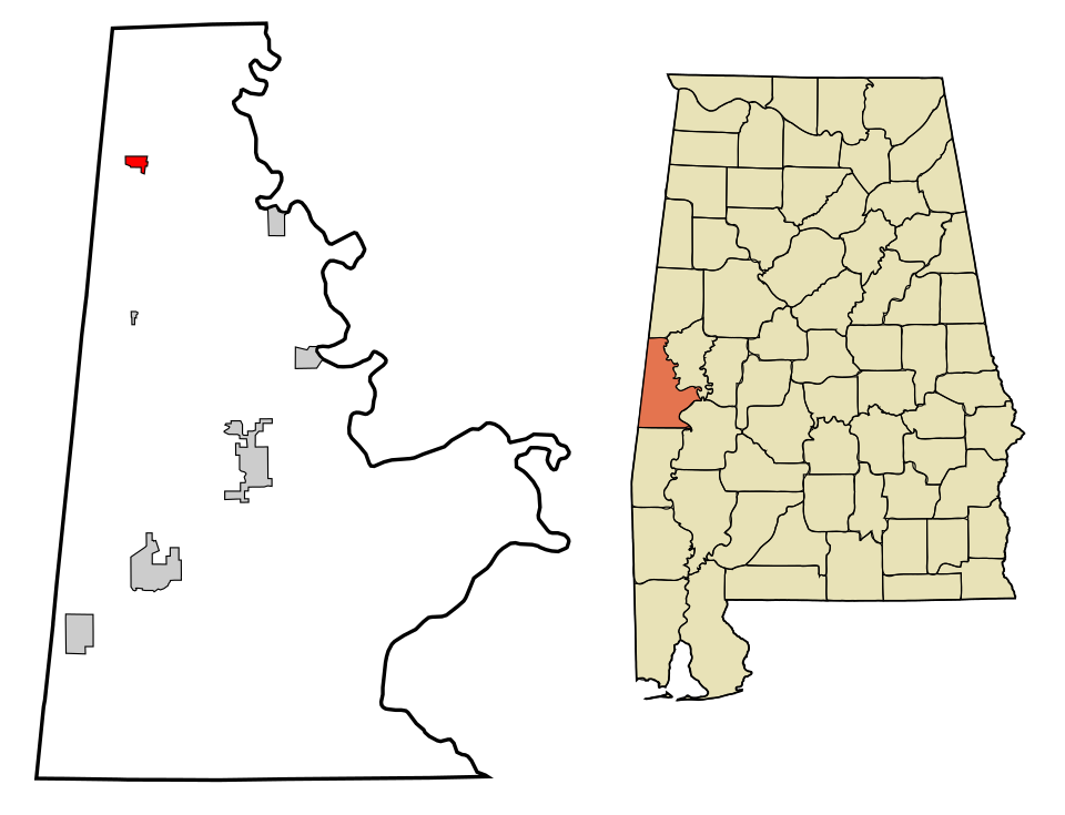 Locator map of Geiger