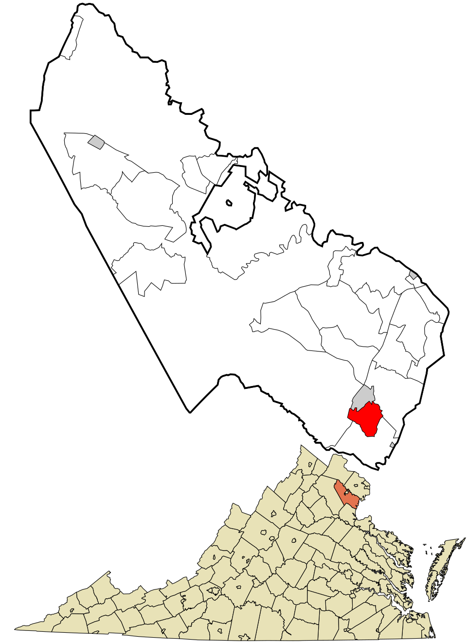 Map of Triangle