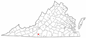 Locator map of Bassett