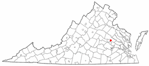 Map of Chamberlayne