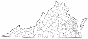 Locator map of Laurel