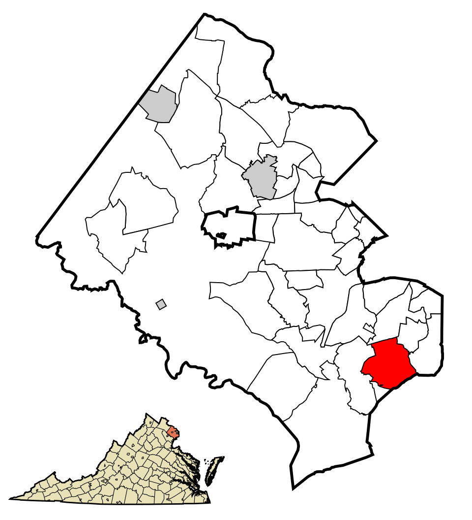 Map of Mount Vernon