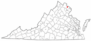 Locator map of Sterling