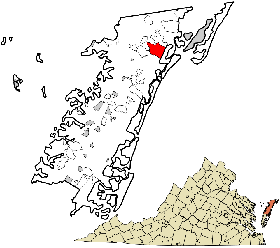 Locator map of Atlantic