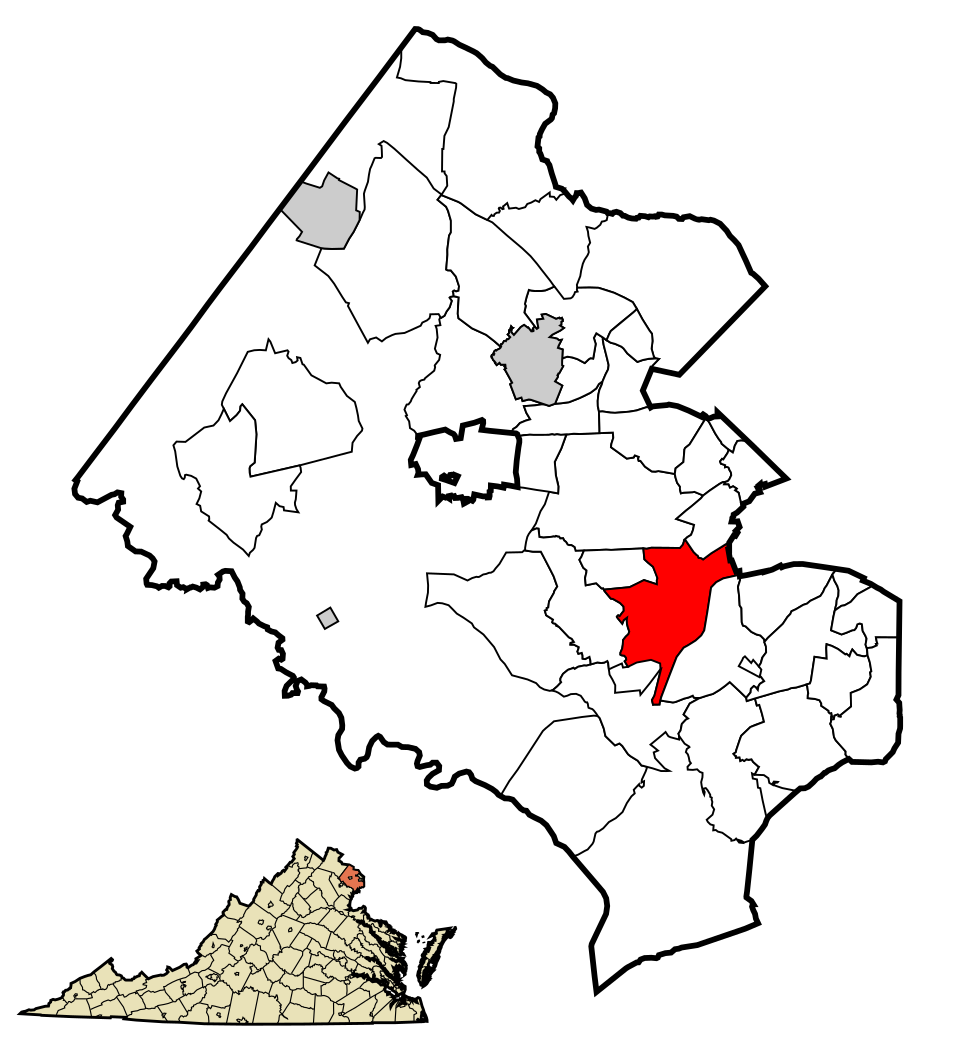 Locator map of Springfield