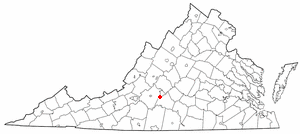 Locator map of Timberlake