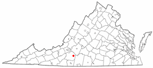 Locator map of Union Hall