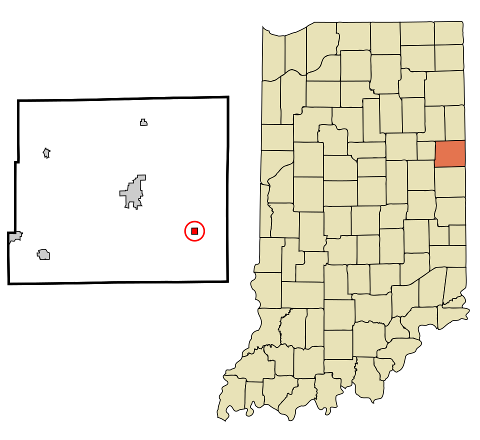 Locator map of Salamonia
