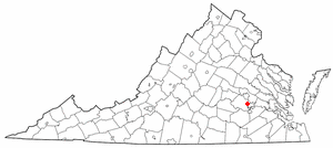 Locator map of Chester