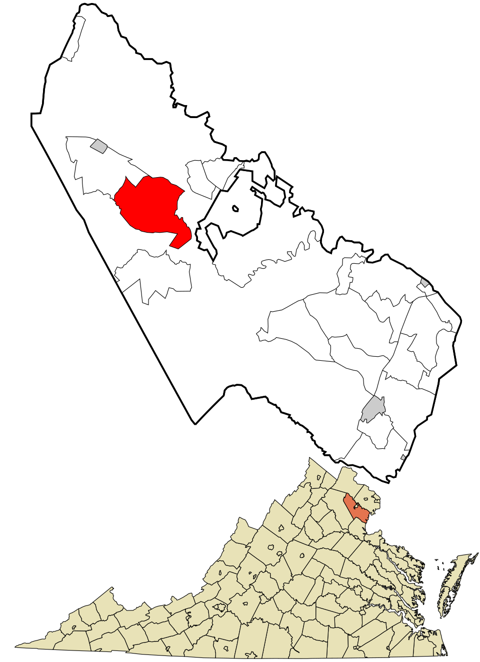 Map of Linton Hall