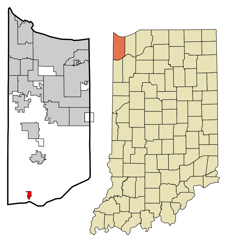 Locator map of Schneider