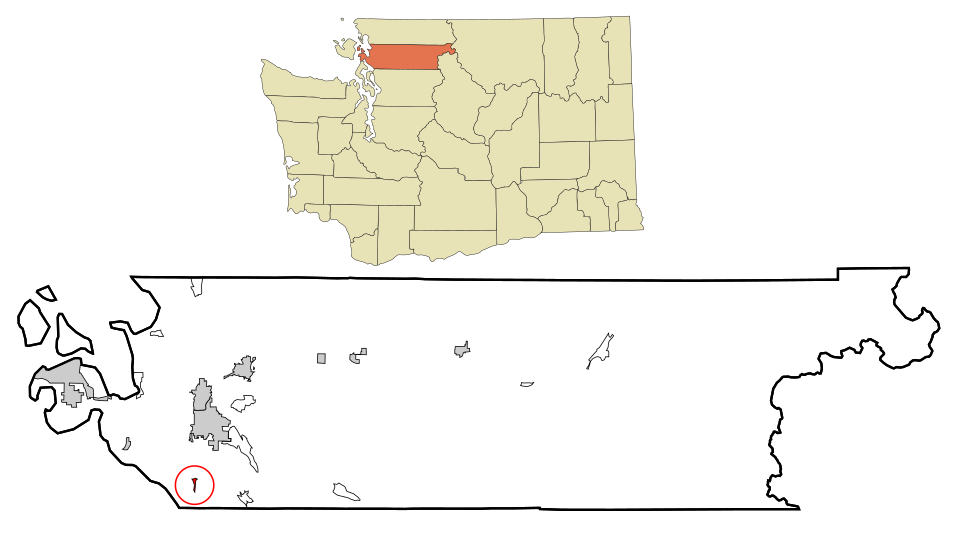 Locator map of Conway