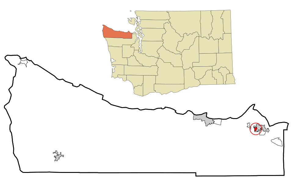 Locator map of River Road