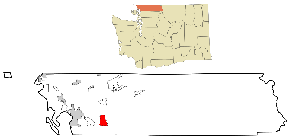 Locator map of Acme