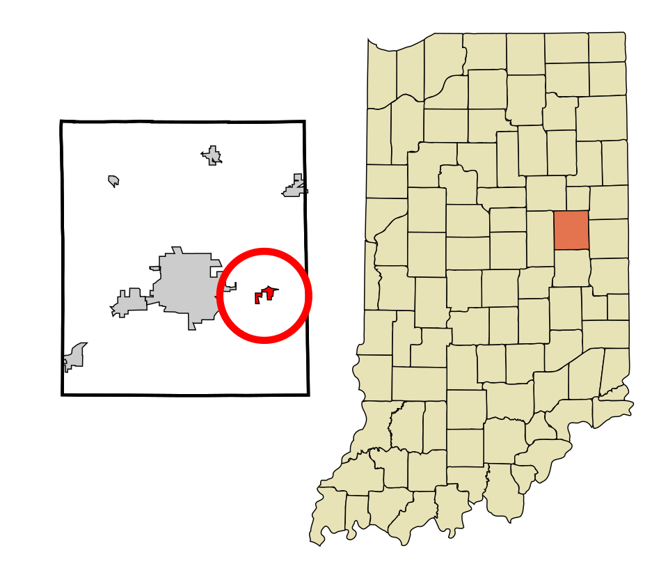 Locator map of Selma