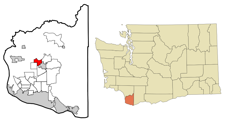 Locator map of Cherry Grove