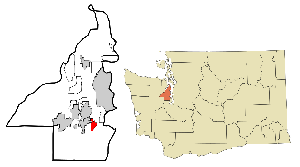 Map of Parkwood