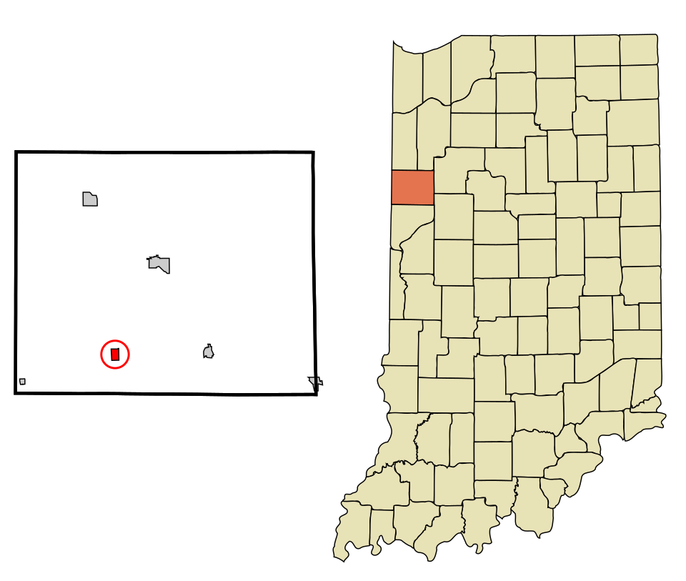 Locator map of Boswell