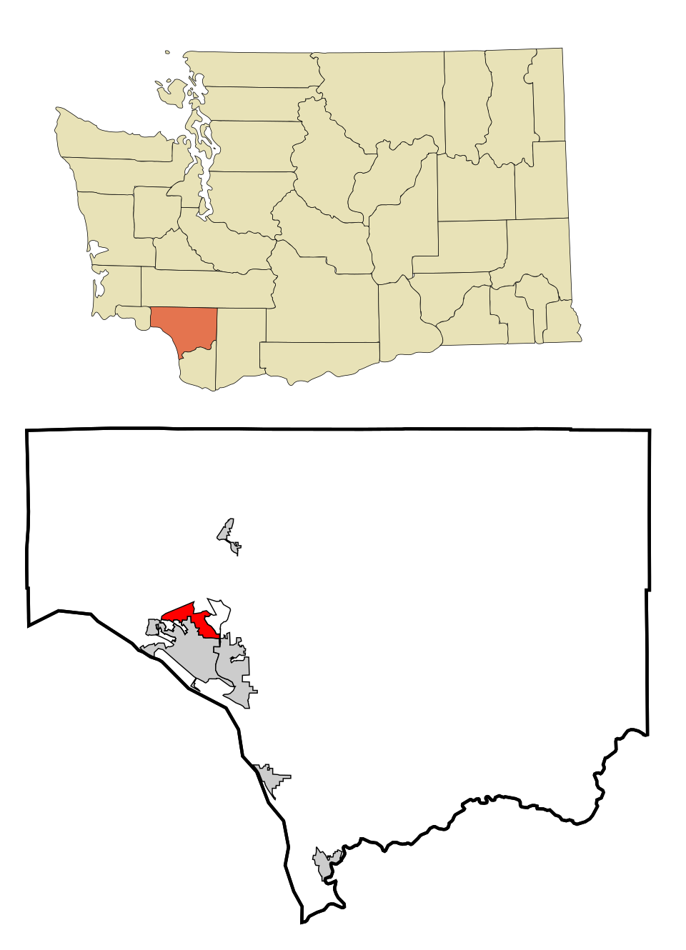 Map of Longview Heights